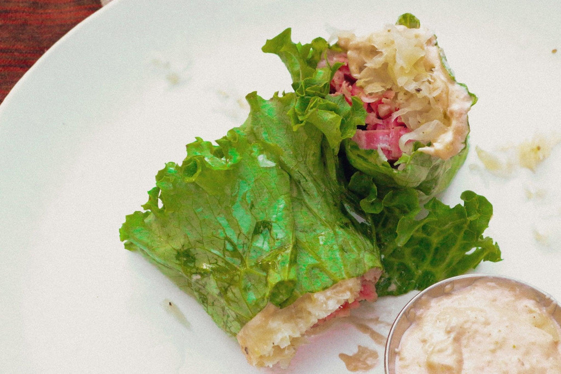 Keto Reuben Wraps with Homemade Thousand Island - Earthside Farms