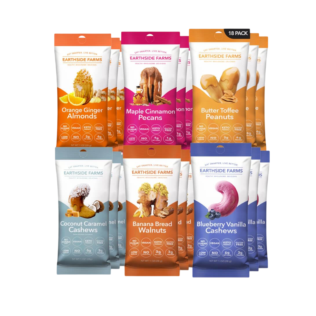 【美品】WWW_SAKENODAI WHAT WE WANT Smart Choice Variety Snack Pack - 18 Pack Variety Pack - Earthside
