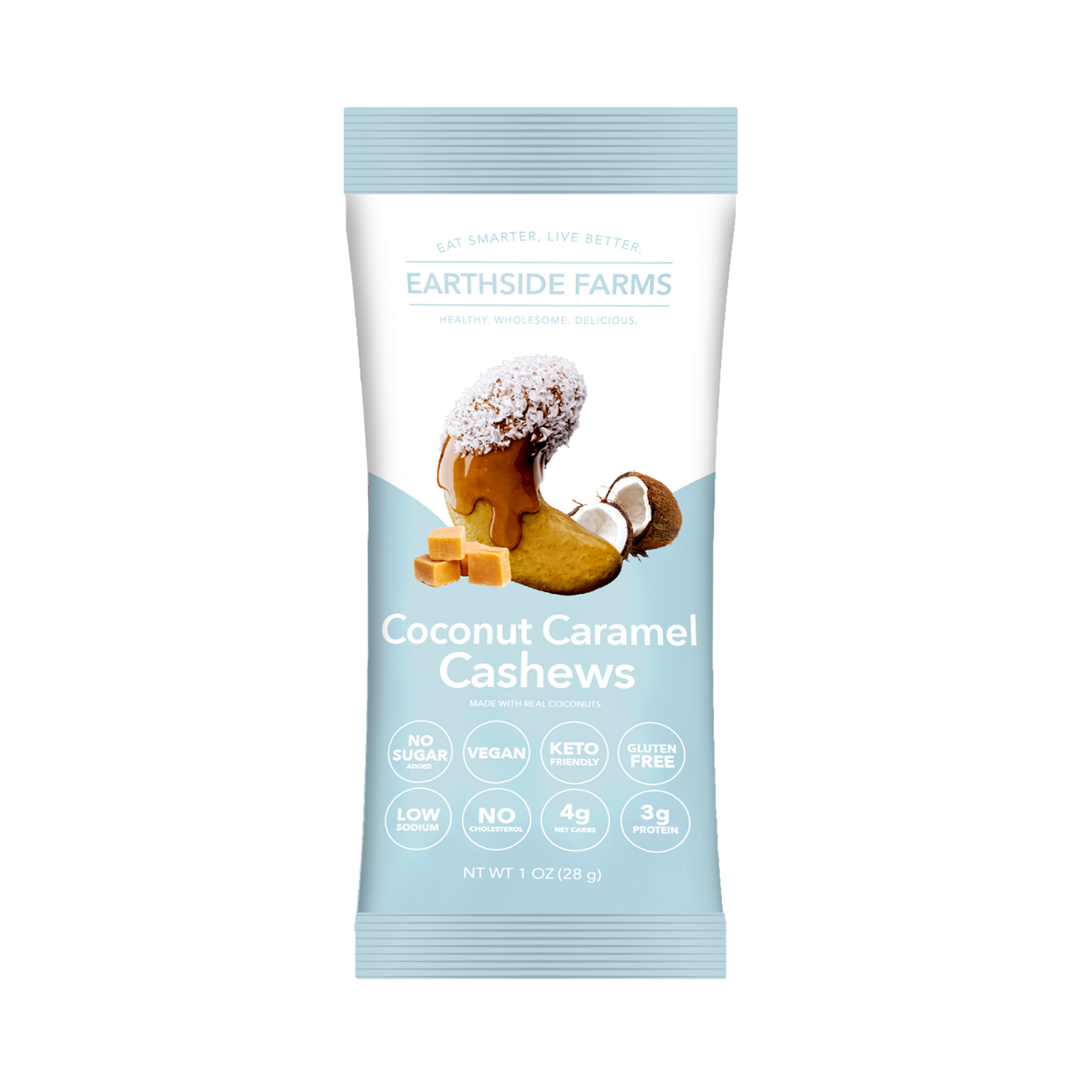 Indulge in the Deliciousness of Coconut Cashews and Caramel Cashews