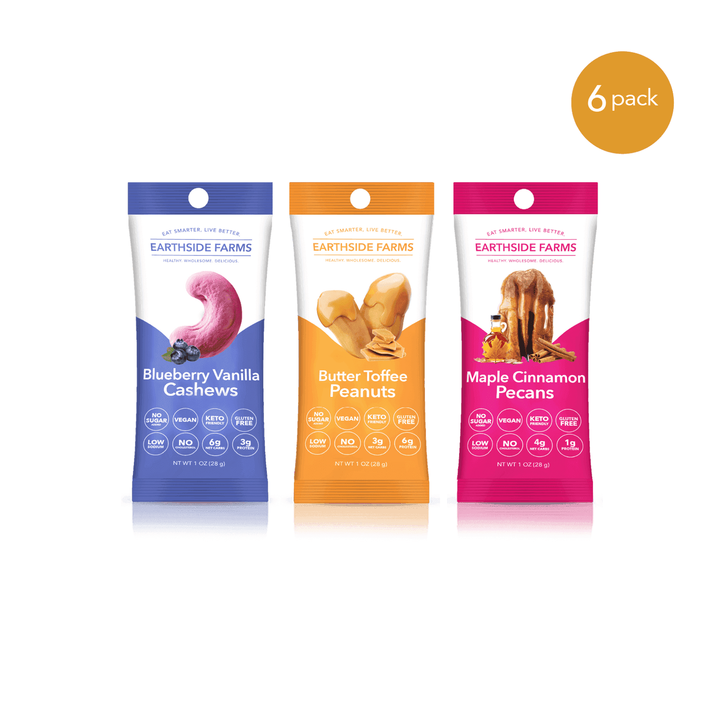 candied nuts variety pack 32