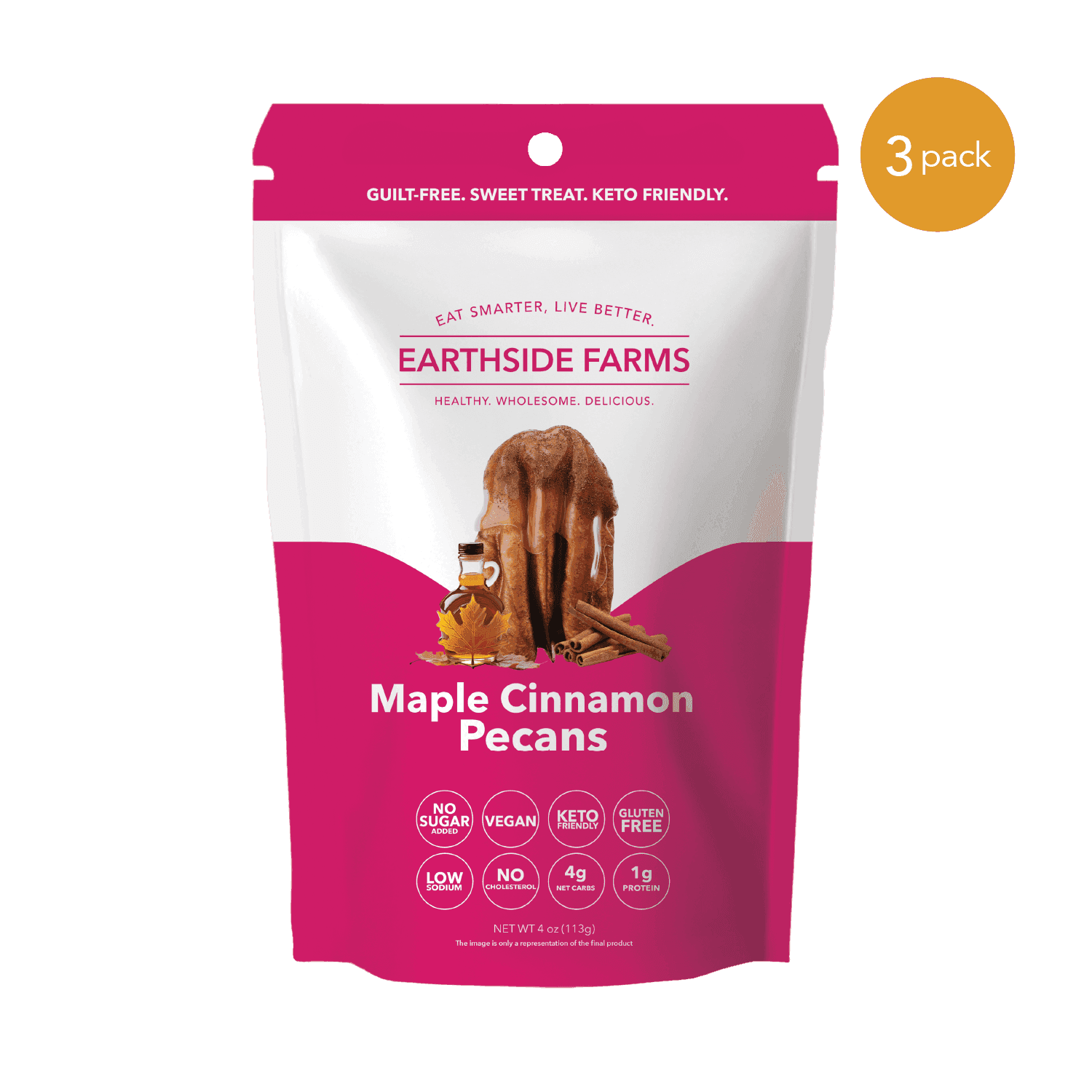 maple cinnamon pecans 2