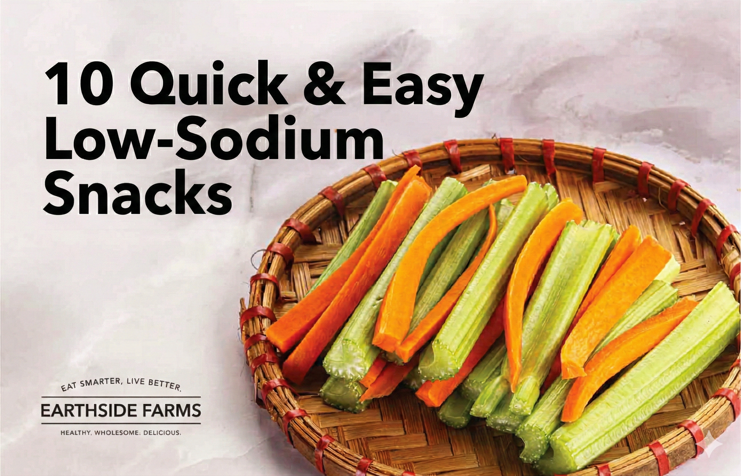10 Quick and Easy Low-Sodium Snacks