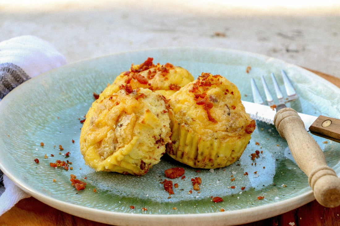 Savory Keto Breakfast Egg Muffins with Bacon - Earthside Farms
