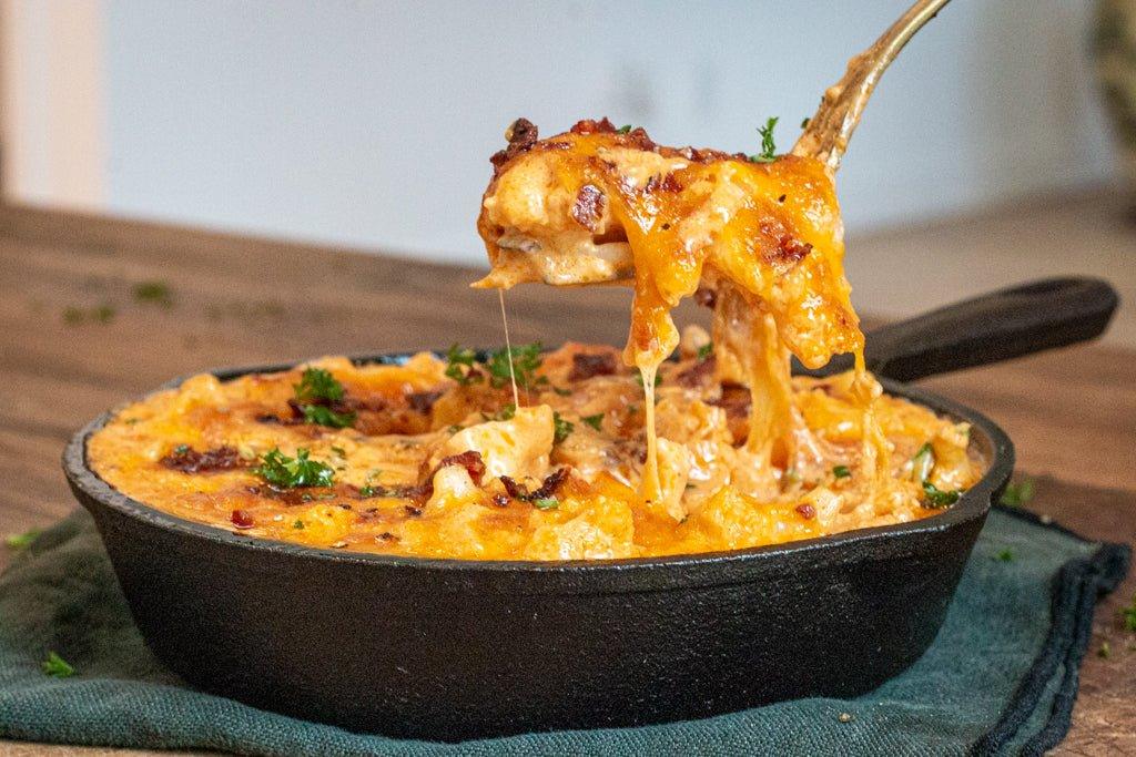 The Best Keto Mac and Cheese (with Bacon!) - Earthside Farms