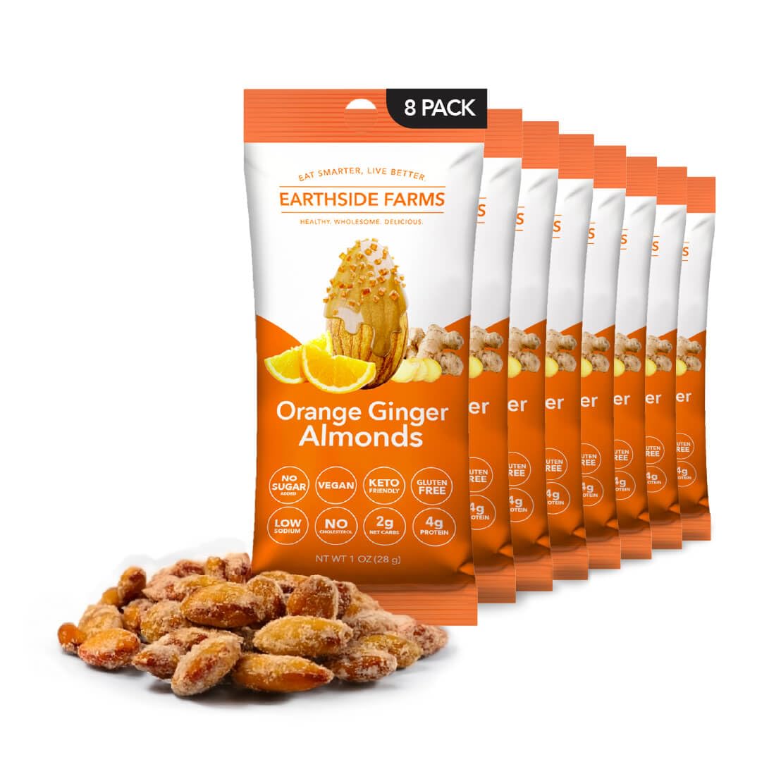Orange Ginger Almonds