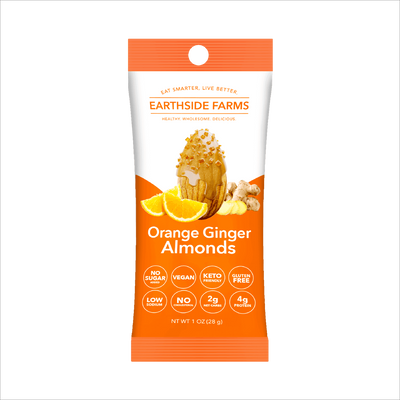 Orange Ginger Almonds