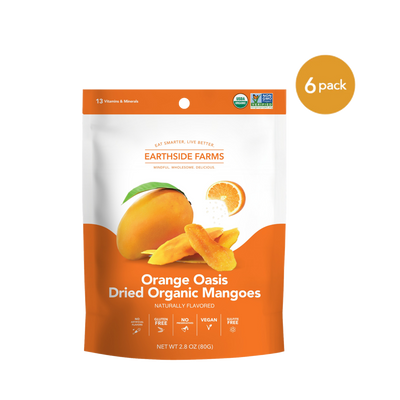 Orange Oasis Dried Organic Mangoes