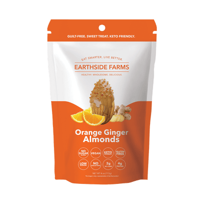 Orange ginger almonds 90