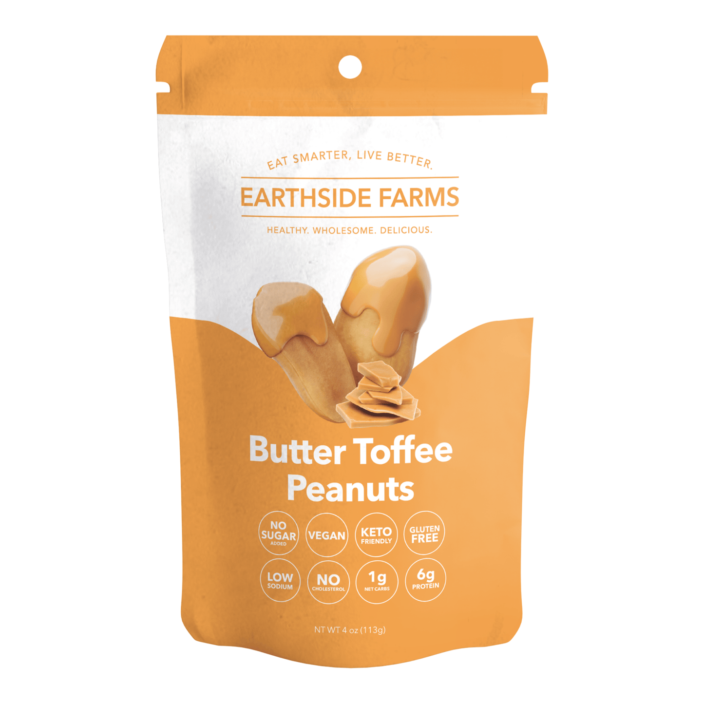 Butter Toffee Peanuts - Earthside Farms