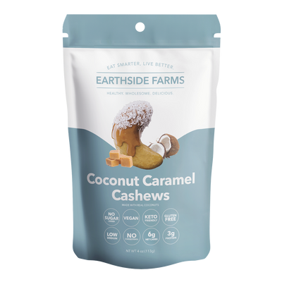 Coconut Caramel Cashews - 4OZ