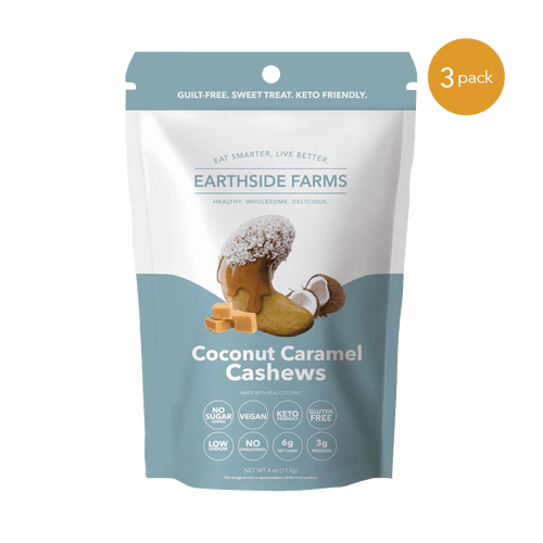 Coconut Caramel Cashews