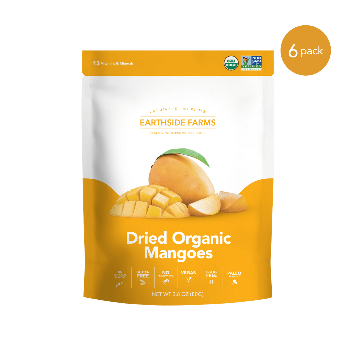  dried organic mangoes 2