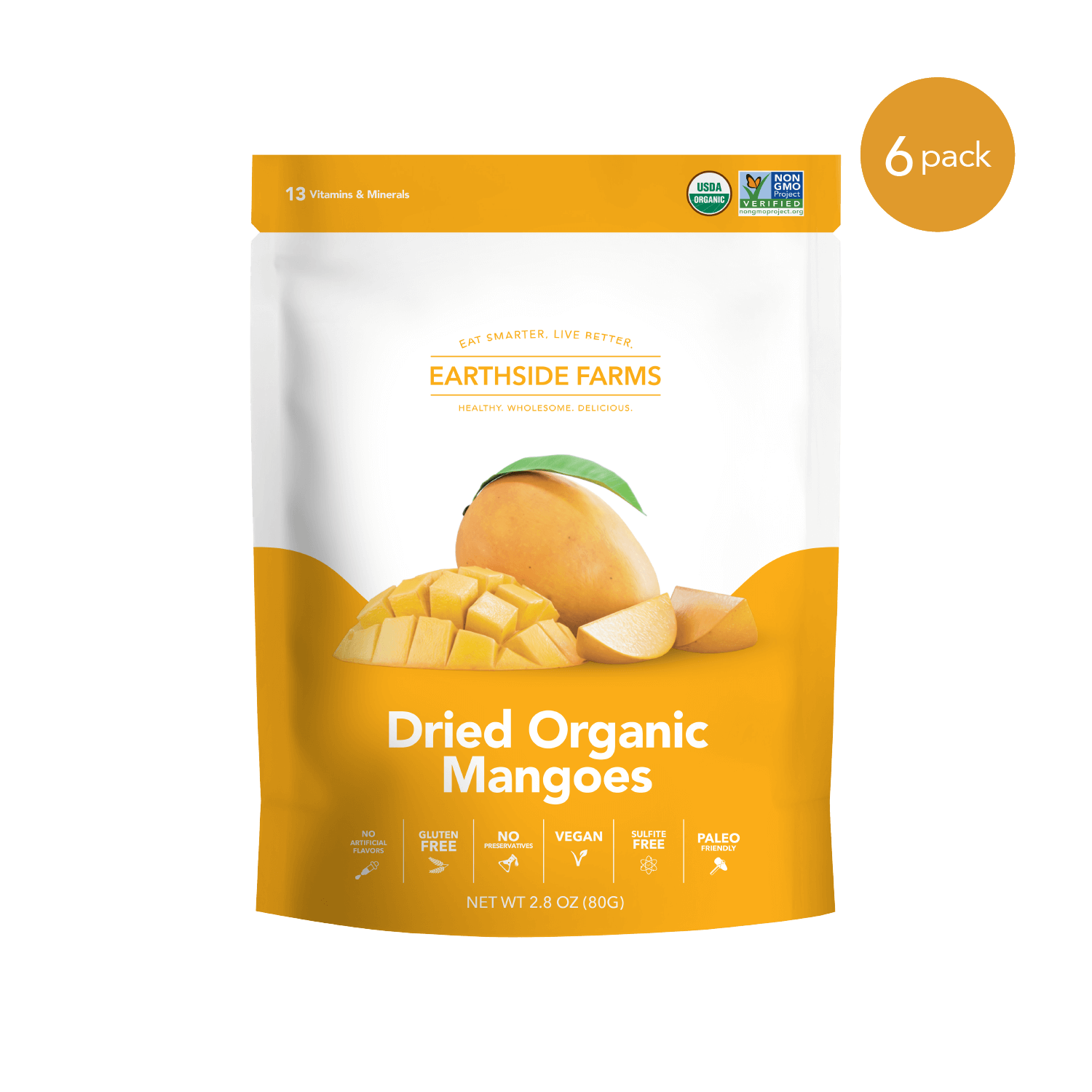  dried organic mangoes 2