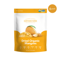 Dried Organic Mangoes 2.8oz - 6 pack