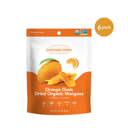 Orange Oasis Dried Organic Mangoes