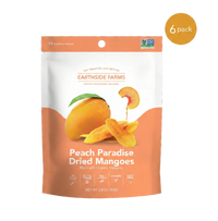 Peach Paradise Dried Mangoes 2.8oz - 6 pack
