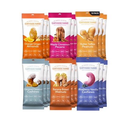 Smart Choice variety 12-pack of six 1 oz candied nut snack packs