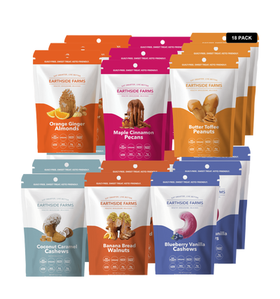 Smart Choice variety 18-pack of 4 oz candied nut pouches