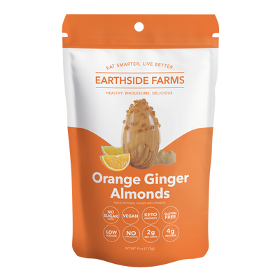 Orange Ginger Almonds