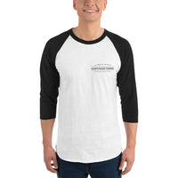 Unisex 3/4 Sleeve Raglan Shirt | Tultex White/Black