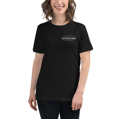 Women's Relaxed T-Shirt | Bella + Canvas - Black
