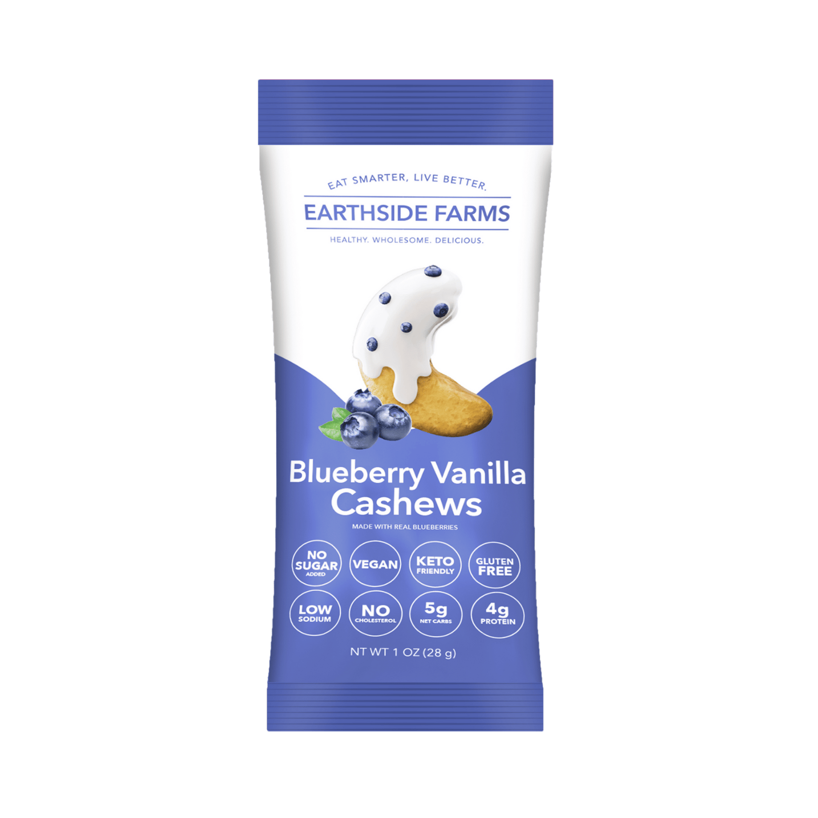 Blueberry Vanilla Cashews - Earthside Farms