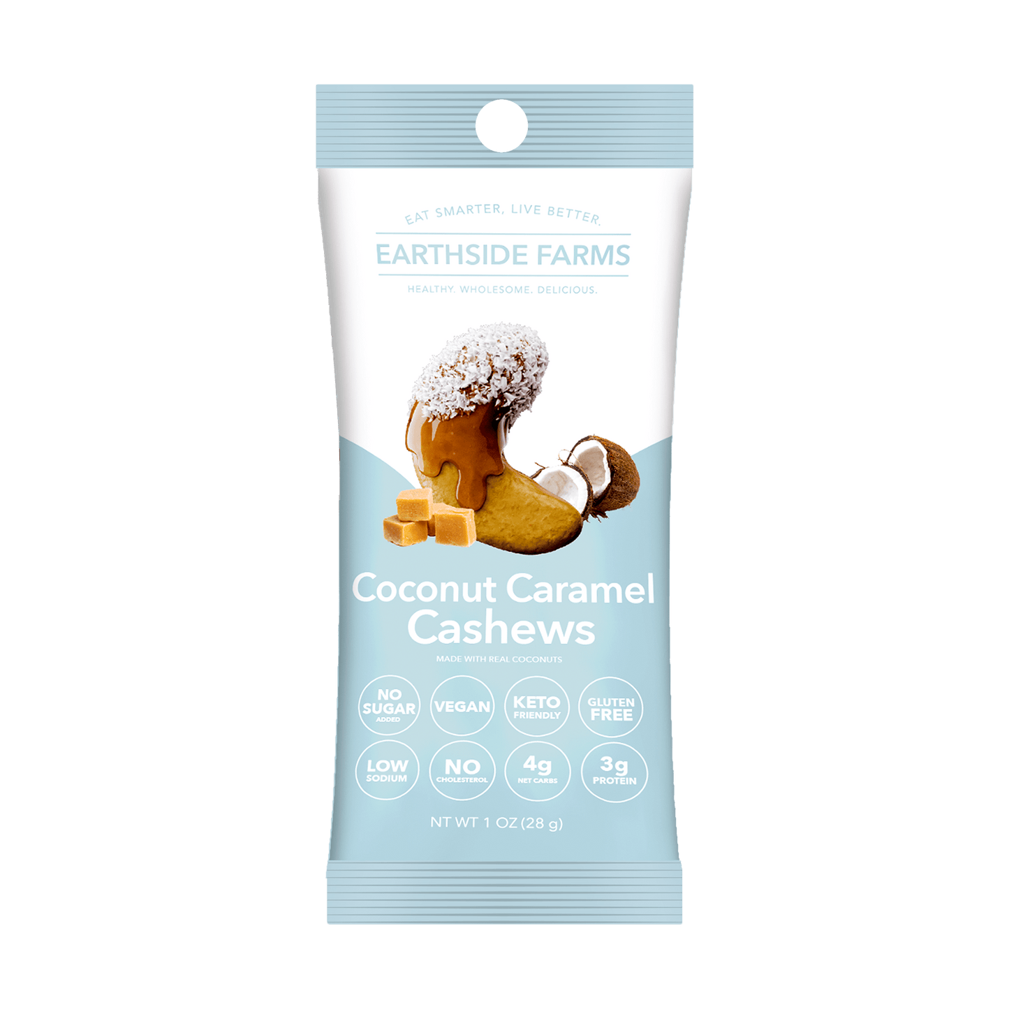 Coconut Caramel Cashews - Earthside Farms